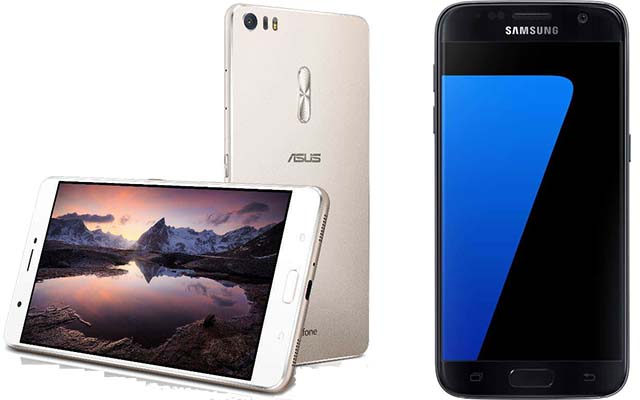 Asus Zenfone 3 Ultra vs Samsung Galaxy S7